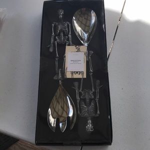 Pottery Barn Skeleton servers